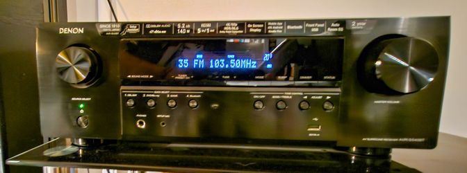 Denon AV System With 5.1 Speaker Surround System