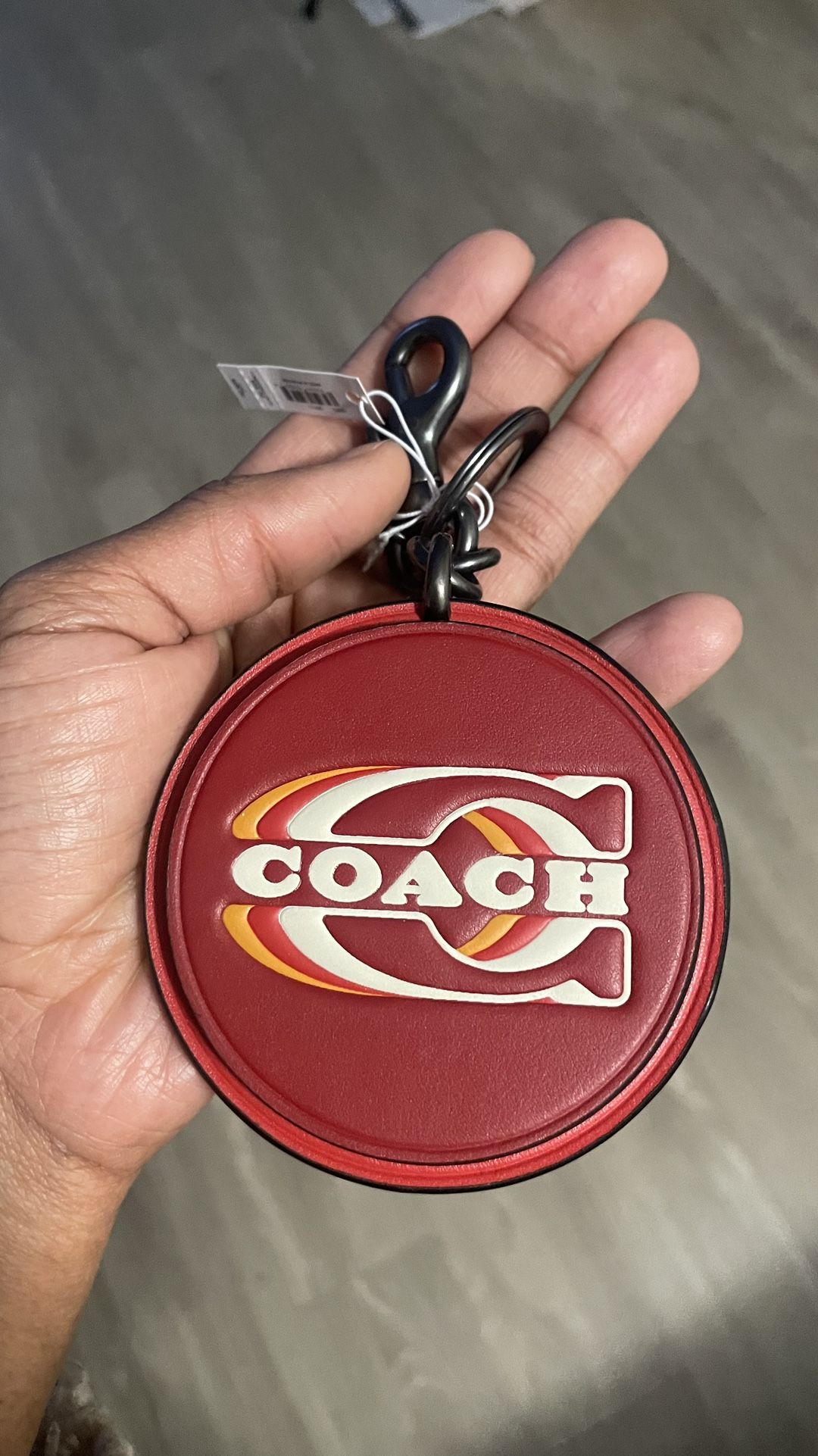 Coach Keychain