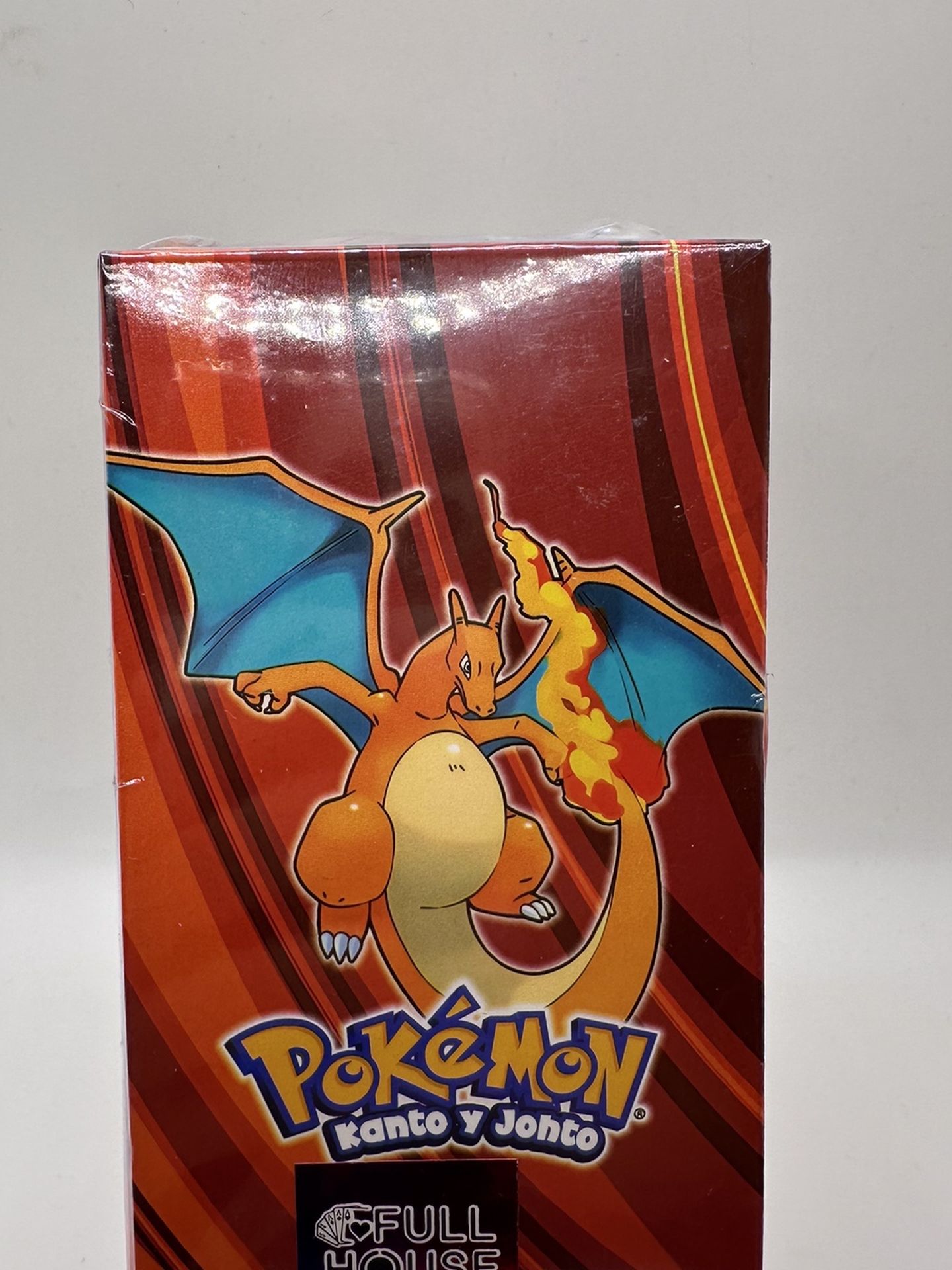 Pokemon 2025 Kanto & Johto Charizard Box 25 Packs PERU Rainbow Sticker Edition