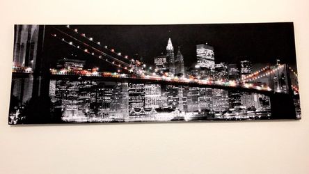 Sky line picture poster $10