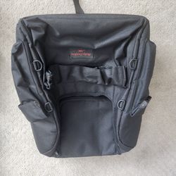 Harley Davidson by SAC Black Motorcycle Sissy Bar Backrest Touring Luggage Bag