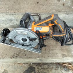 Ridgid Worm Drive  7 1/4 In Saw