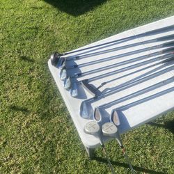 Starter Junior or Woman’s 11 Random Good Condition Golf Clubs