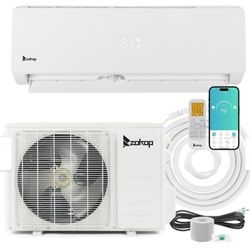9000BTU Wi-Fi Connected Ductless Mini Split Air Conditioner