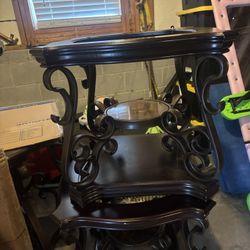 2 End Tables , Coffee Table And Buffet Table 