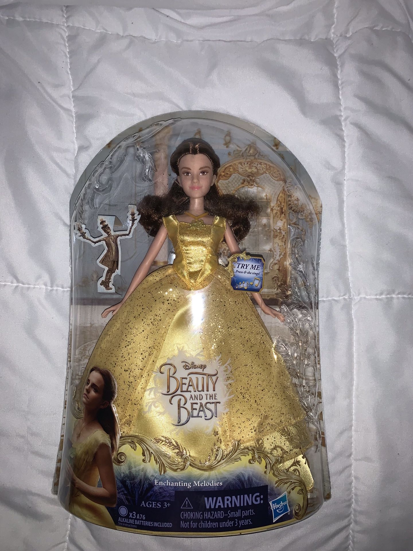 Beauty and the Beast Belle singing doll