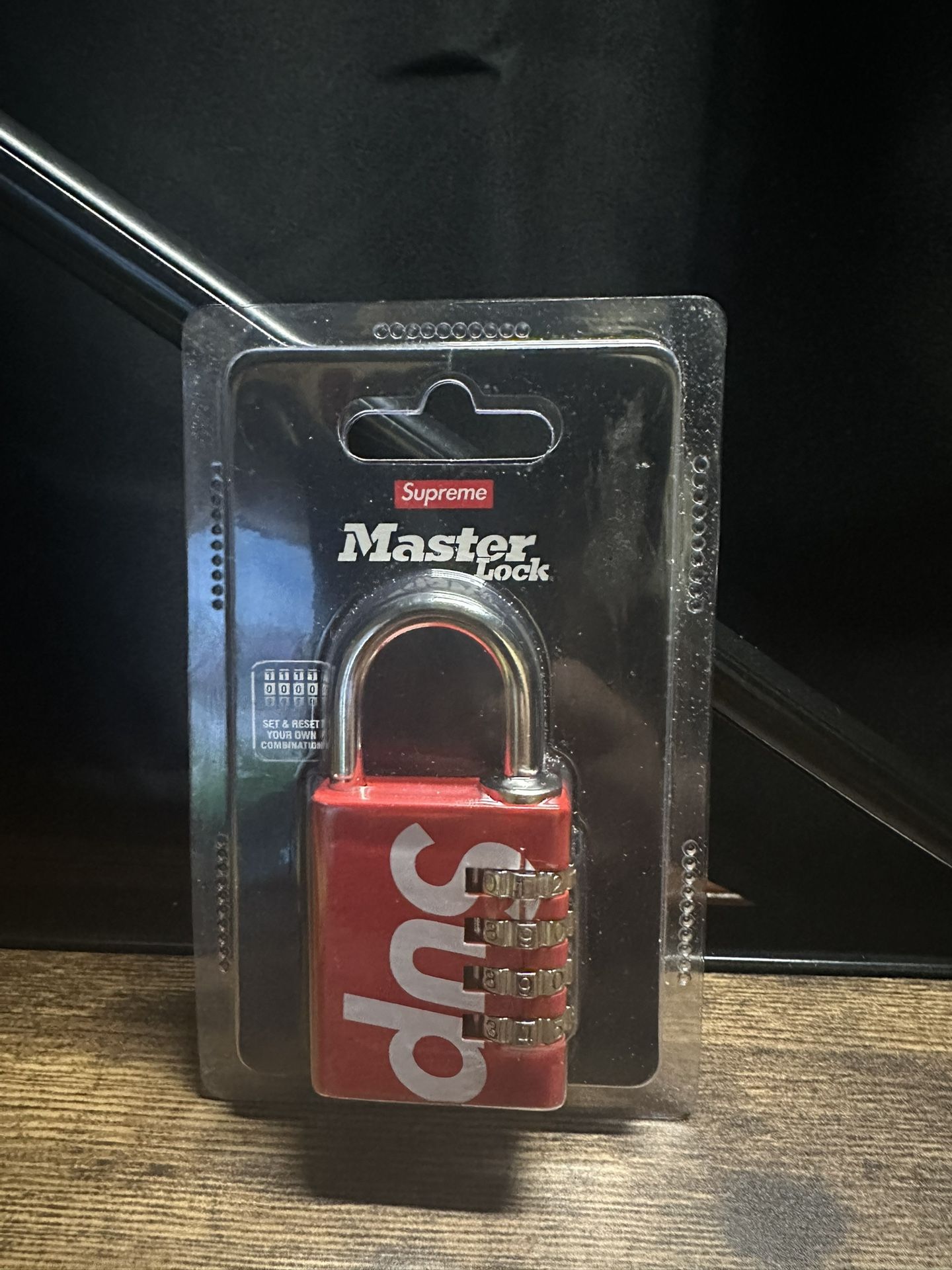 Red Supreme Master Lock