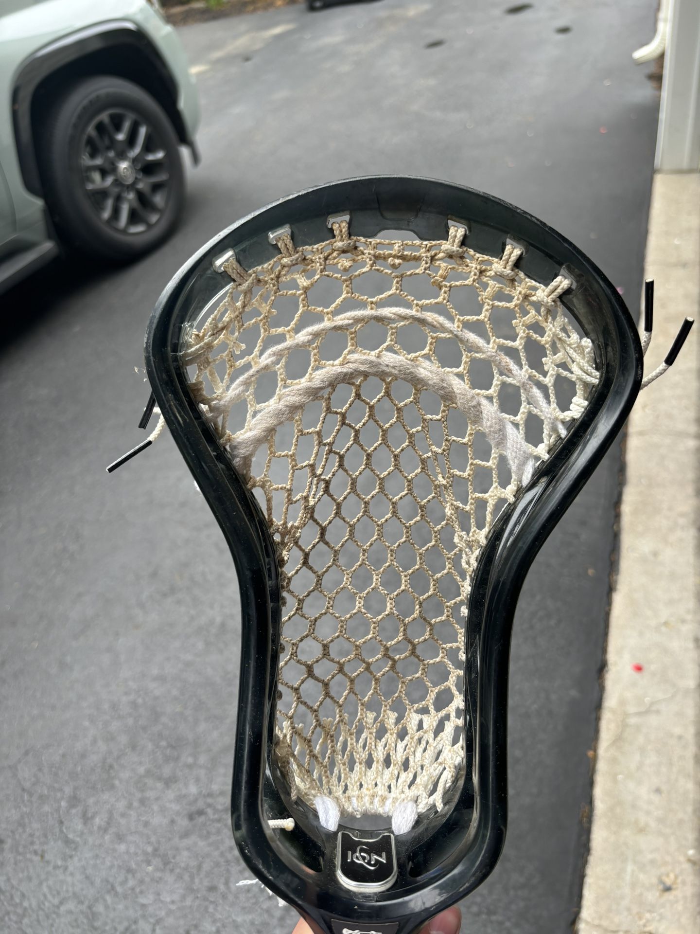 ECD Ion Lacrosse Head - Midnight Black