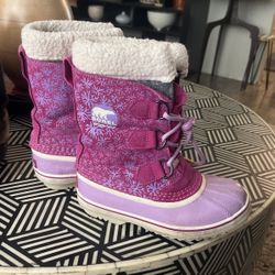 Kids Sorrels Waterproof Snow Boots 