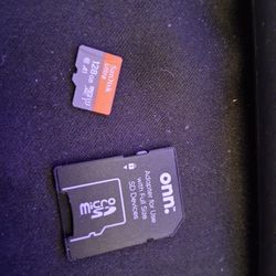 SD Card 128GB + Adapter