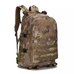 Outdoor Tactical Backpack 45L Large Capacity Molle Army Military Assault Bags Camouflage Trekking Hunting Camping Hiking Bag