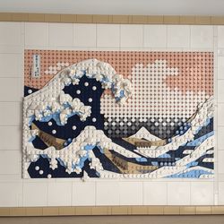 LEGO Art – Hokusai: The Great Wave (Set 31208) | Built & Complete