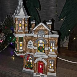 Brand New Dept 56 THE ORIGINAL SNOW VILLAGE "Jack's Corner Barbershop " Retired In 1994 BNIB NEVER USED 