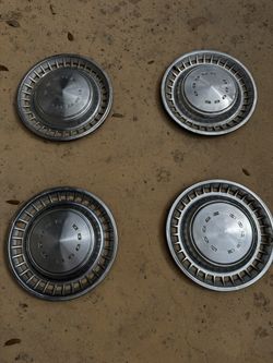 VINTAGE 1968-72 DODGE CHARGER DART 14"HUBCAPS WHEEL COVERS