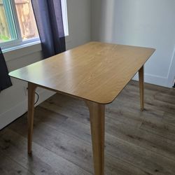 ODDENSE OAK DINING TABLE (ONLY TABLE)