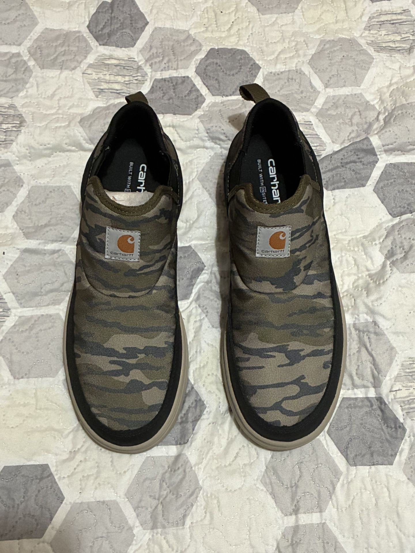 Carhartt Men's Detroit Mid Slip-On Soft Toe Athletic Work Shoe