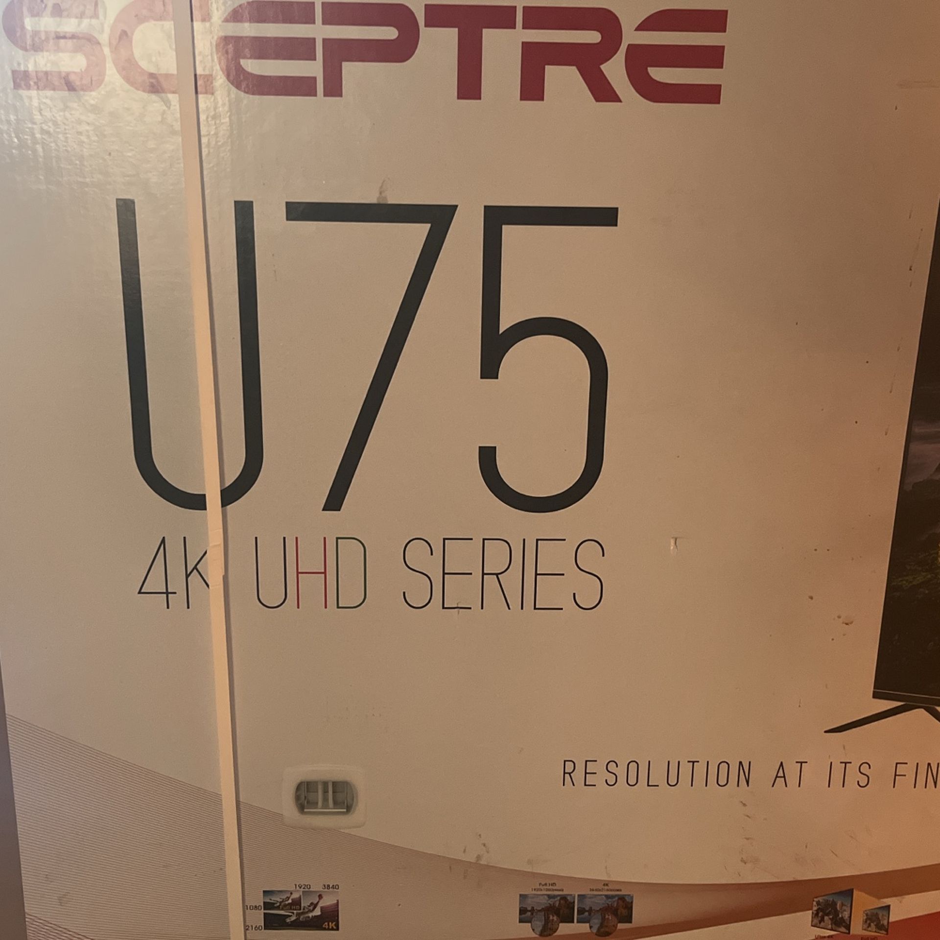 Brand New 75” TV