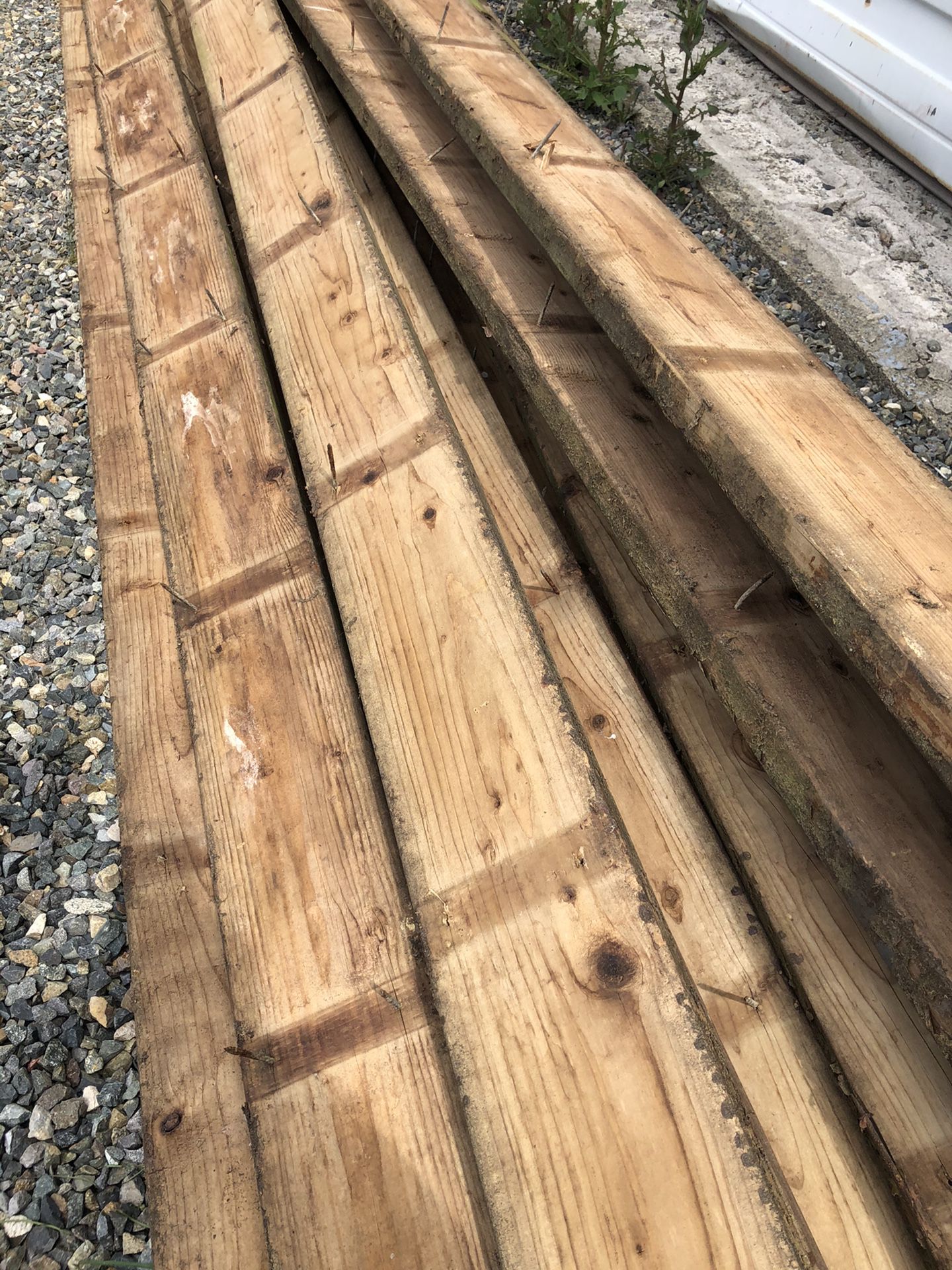 Used 2x6 Deck Boards Approx 20 19 And 5 Shorter Ones Not Pressure