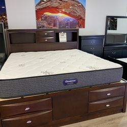 King Storage Bed On Sale💥💥LAST ONE ONLY $899 😳CRAZY DEAL😳