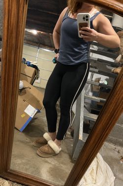 Large Wood-framed Full Length Mirror