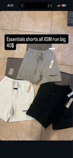 Essential shorts all size xsm