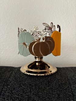 Pumpkin Ring 3-Wick Candle Holder