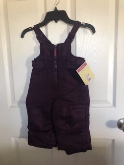 Cherokee Snow Bib Overalls size 12 Months New