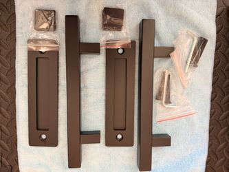 barn door handle set
