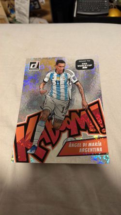 2025-26 Donruss Road To The World Cup - ANGEL DI MARIA - Oversized Jumbo KABOOM! Argentina