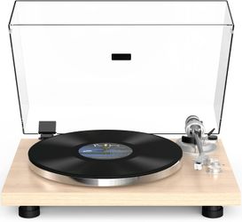 RetroLife Turntables Record Players Wireless Output CarbonFiber Tonearm #1764H Y