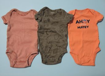 3 Boy Carter Onesies