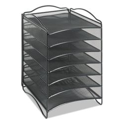 ► 6 Compartment Mesh Literature Organizer for home and office