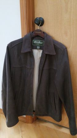 Eddie Bauer Brown leather jacket