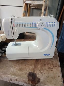Shark Euro-Pro Sewing Machine model 384 works well