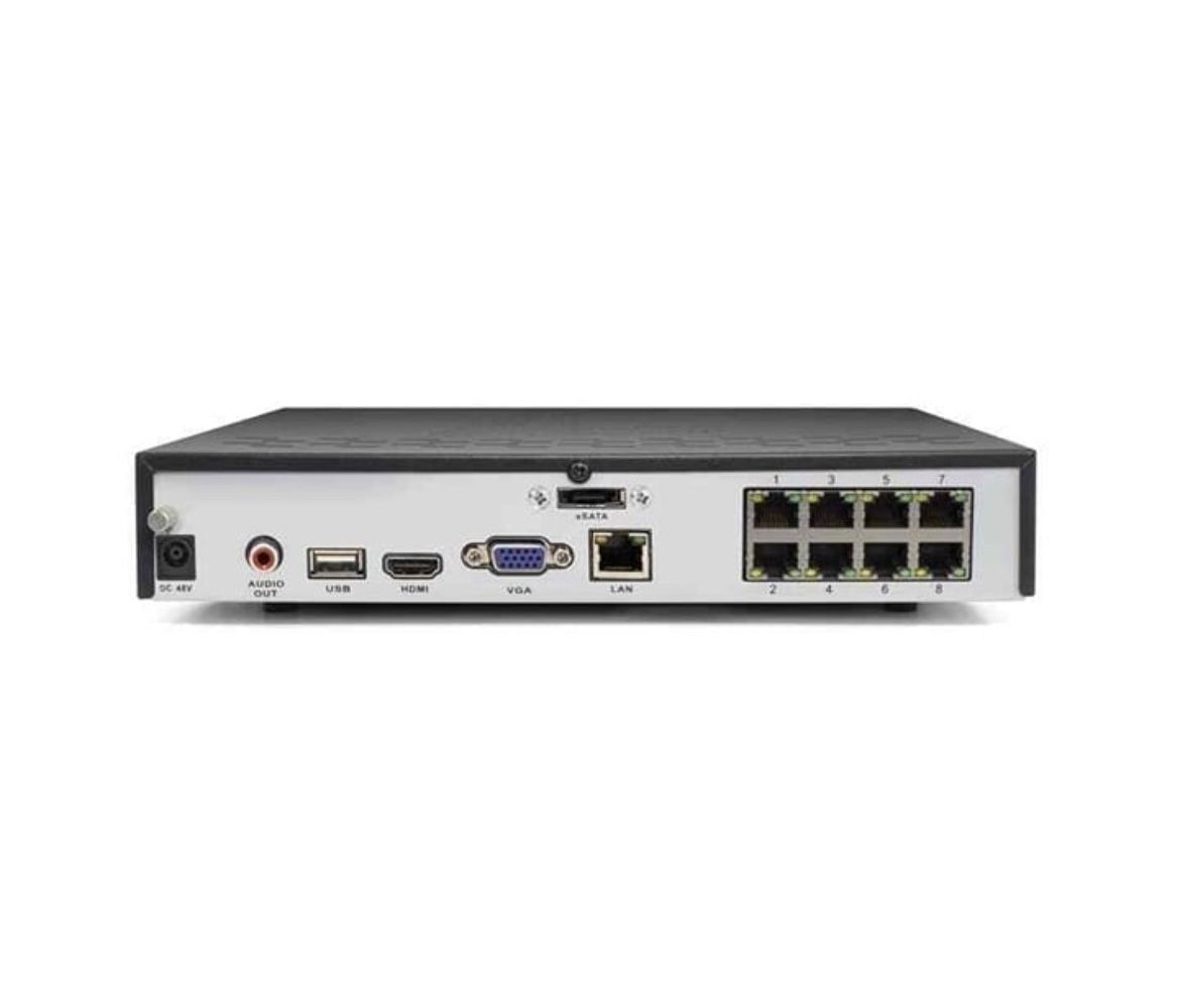 Swann NVR 7300 Series 8-Channel Network Video Recorder (NVR) – 2TB HDD – Compatible with Swann NHD 815 or NHD 818 Secure your pro