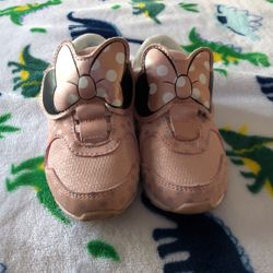 Minnie Mouse Shoes Size 7c 