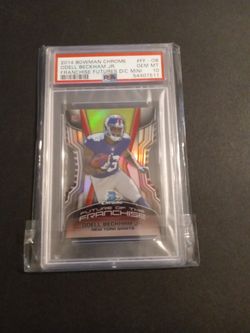 SUPERBOWL CHAMPION ODELL BECKHAM JR. RC Rookie Franchise Futures