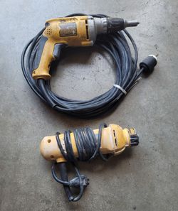 DeWalt Corded Drill and Screwdriver Set