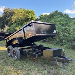 Taylor 6 × 12 Low Side Dump 12k Trailer