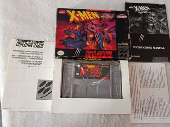 Xmen mutant apocalypse cib majesco snes