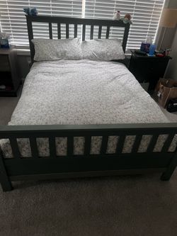 Grey Full Bed Frame