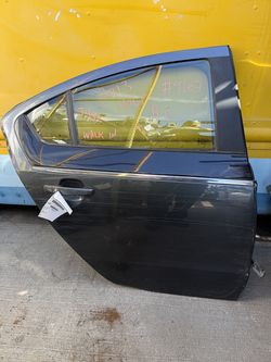 Chevrolet Volt Rear Door Gray Passenger Side RH 2011 - 2015 ; J452