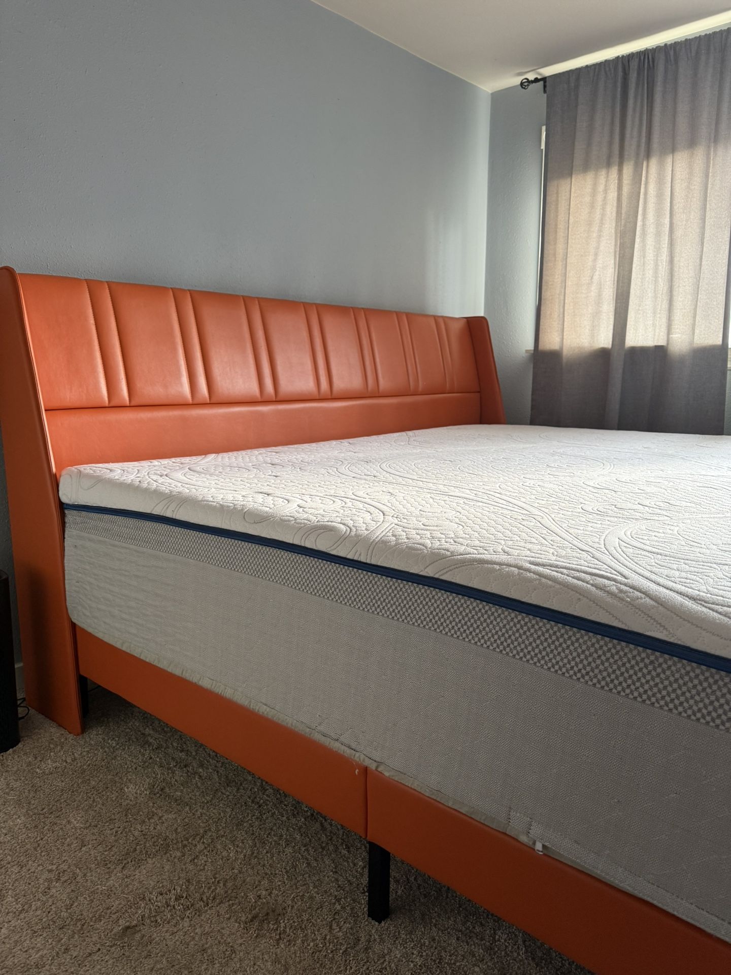 King Bed And Bed Frame 