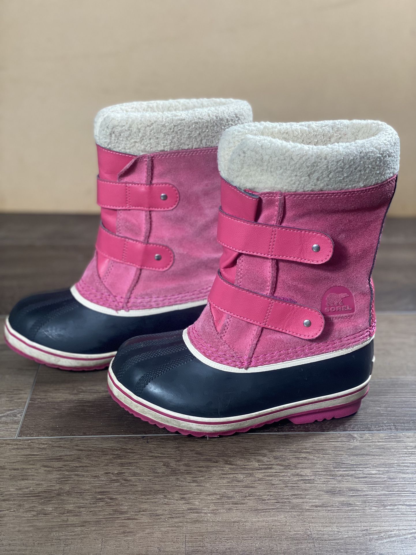 Girls Sorel Waterproof Snow Winter Boots Size 13