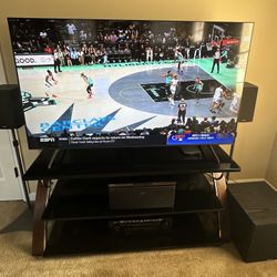 TV, Sound System and Stand