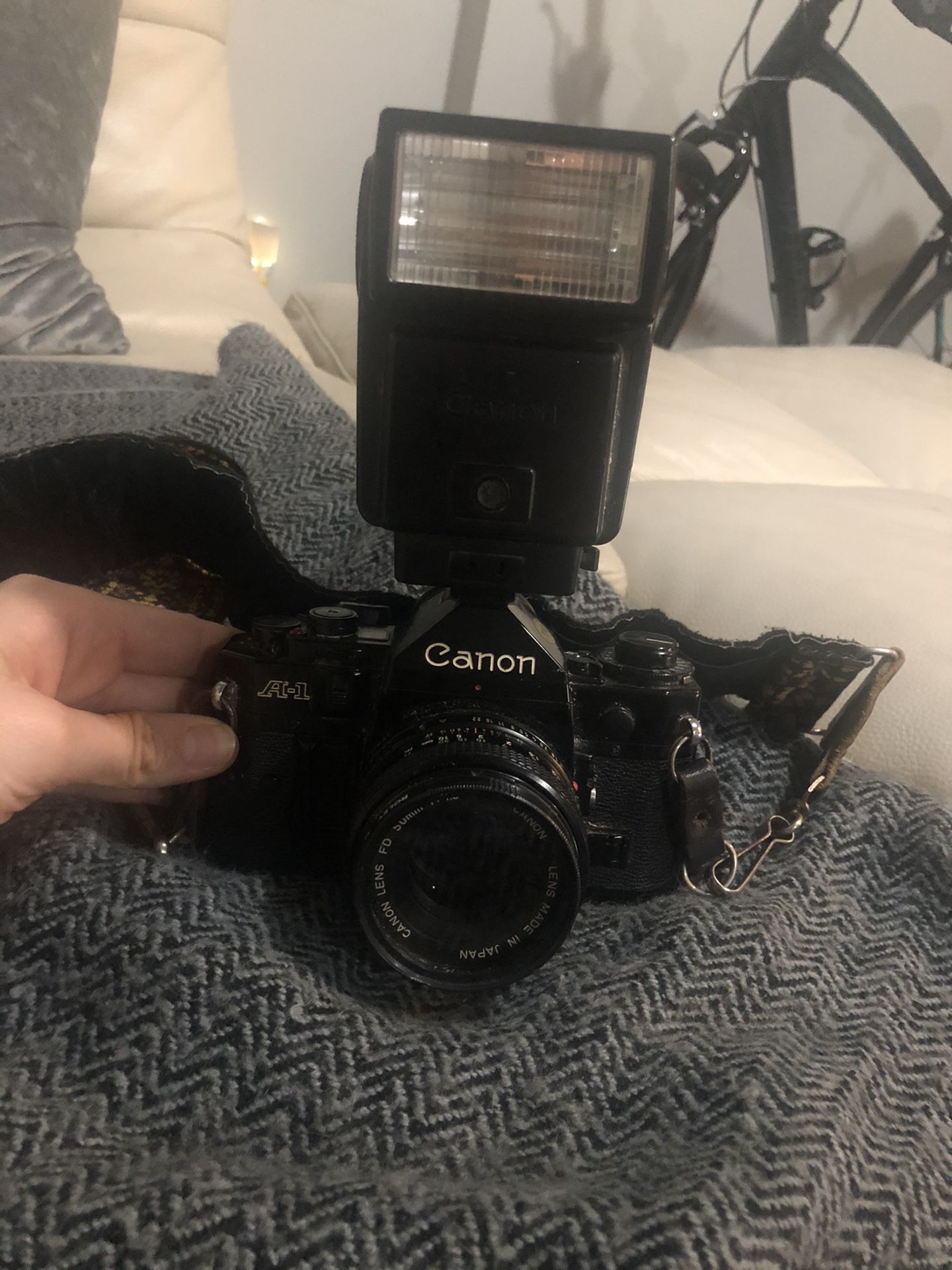 Vintage Canon A1 Camera