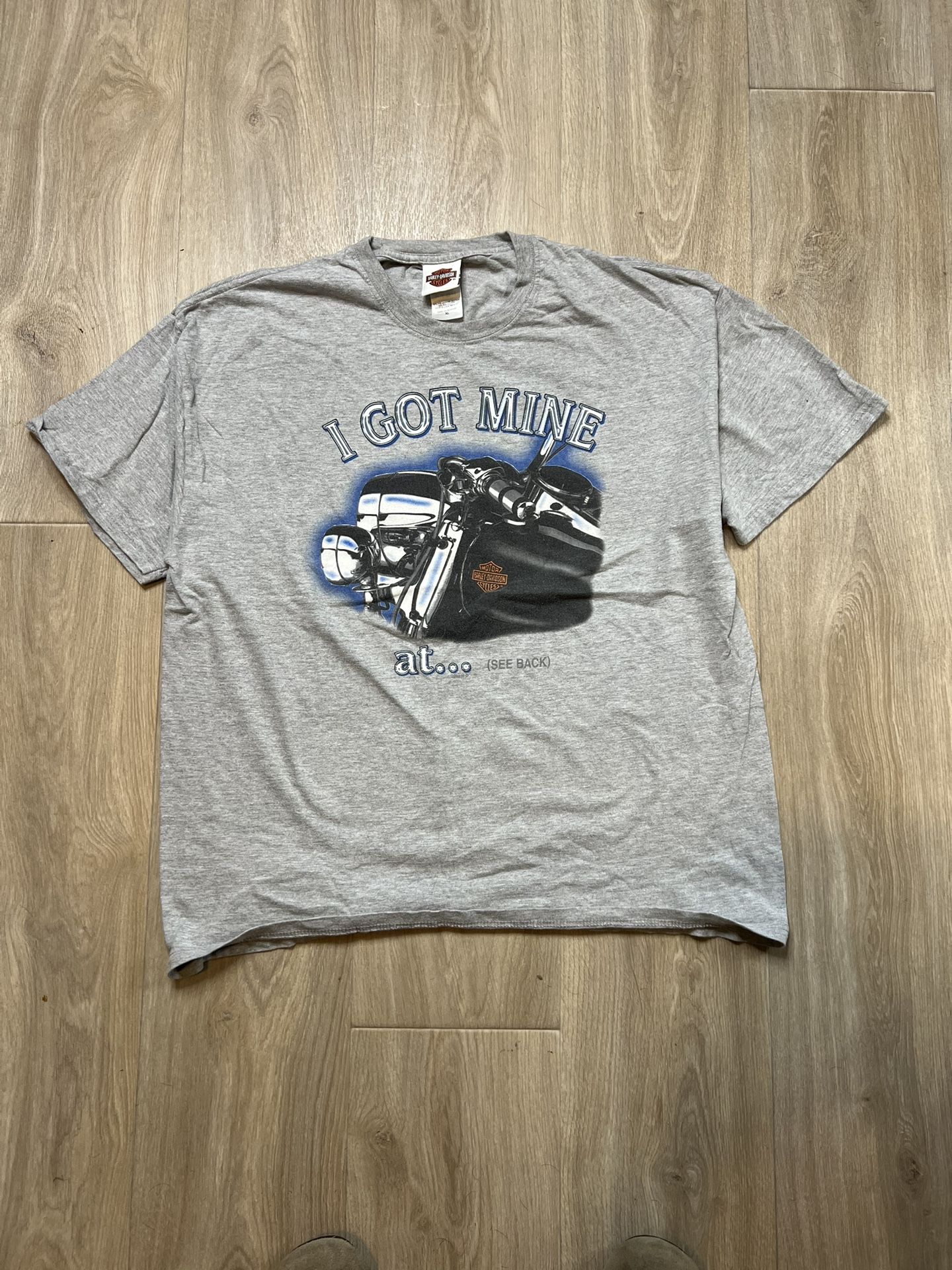 Vintage Harley Davidson, Grey T-Shirt