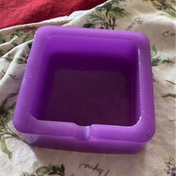 Purple Ashtray 