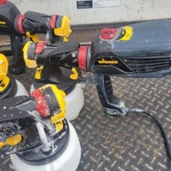 Wagner Flexio 2500 Handheld HVLP Paint Sprayer. In Great Condition! Retails  $180 With Taxes! $50 Each!