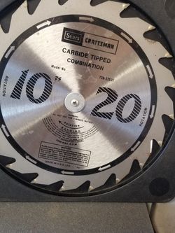 10 Inch Craftsman Saw Blade